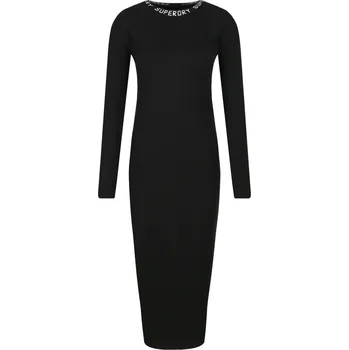 Dámské šaty Superdry Šaty BODYCON | Barva:černý | Velikost:L