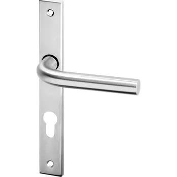 Dveřní kování ACT SERVIS ACT - Lida úzky štít Provedení: PZ (vložkový zámek), Povrch: IN - nerez, Rozteč: 72 mm