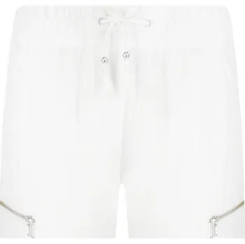 Dámské kalhoty Just Cavalli Kalhoty | Barva:bílý | Velikost:34