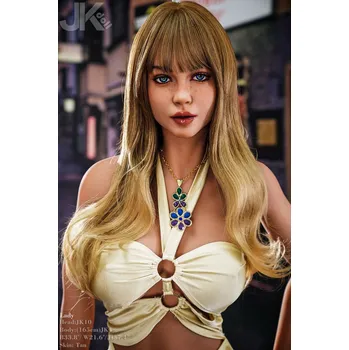 Silikonová panna JKdoll - TPE SexDolls 165cm (JK4) + hlava č.JK-10 Tan