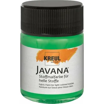 Speciální výtvarná barva Kreul Javana Barva na látky Brilliant Green 50 ml 1 ks