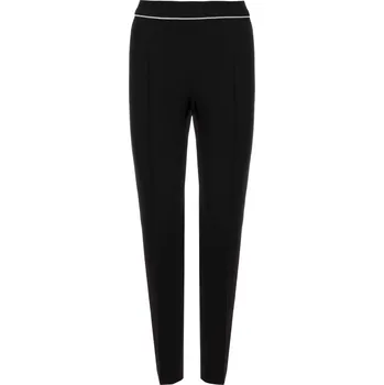 Dámské kalhoty Boutique Moschino KALHOTY | Barva:černý | Velikost:34