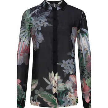 Dámská košile GUESS JEANS Košile Clouis | Barva:černý | Velikost:S