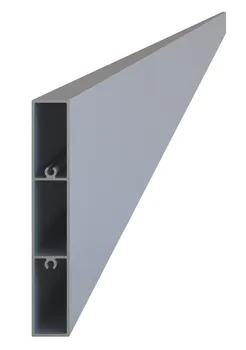 Stavební profil KVN Aluminium AL-J10016-6 100 x 16 x 6000 mm