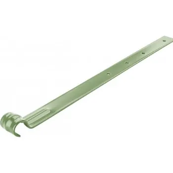 okap Držák žlabu pozinkovaný trávově zelený pro žlab 250 a 280 mm
