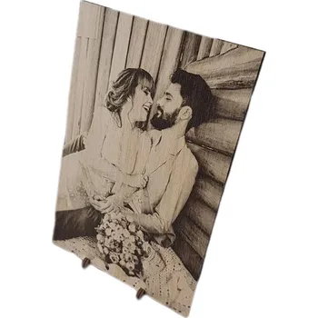 IDARY Svatební fotografie do dřeva A5