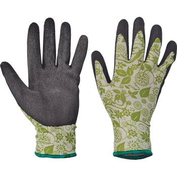 Pracovní rukavice Červa | CERVA PINTAIL rukavice s nánosem gumy - 7 / zelená