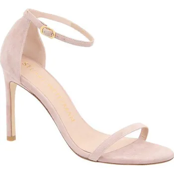 Dámské lodičky Stuart Weitzman Kůžoné sandály na jehlovém podpatku | Barva:béžový | Velikost:37
