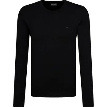 Pánské tričko Emporio Armani Tričko s dlouhým rukávem | Barva:tmavě modrá | Velikost:XL