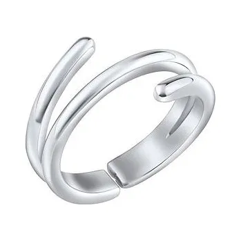 Prsten Stříbrný otevřený prsten Abika RMM26178-obvod 51-57 mm