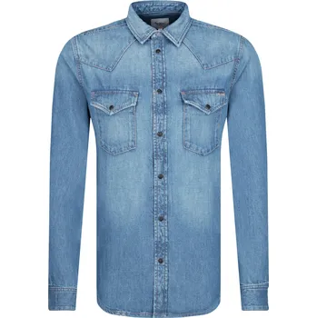 Pánská košile Pepe Jeans London Košile NOAH | Barva:modrý | Velikost:XXL