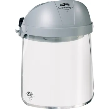 Pracovní přilba Honeywell Clearways CB20 1002341 pracovní ochranný štít vč. upevnění na hlavu šedá, transparentní EN 166 DIN 166