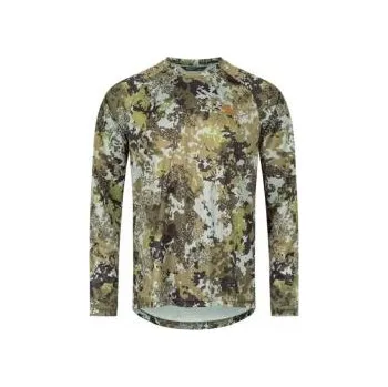 Pánské tričko Blaser Lovecké triko HunTec camo - dlouhý rukáv - Velikost 3XL