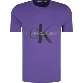 Pánské tričko CALVIN KLEIN JEANS Tričko MONOGRAM | Barva:fialový | Velikost:XXL