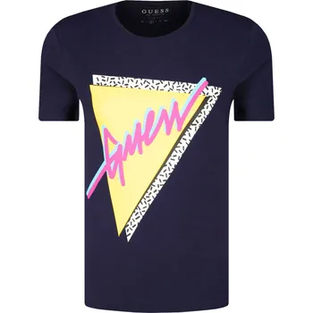 GUESS JEANS Tričko So fresh | Barva:tmavě modrá | Velikost:XXL