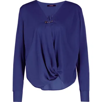 GUESS JEANS Halenka MALOU | Barva:tmavě modrá | Velikost:XS