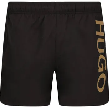 Pánské kraťasy HUGO Koupací šortky ABAS | Barva:černý | Velikost:L