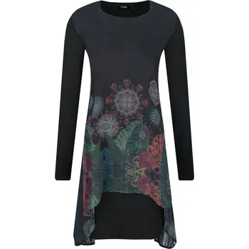 Dámská móda Desigual Šaty Gretel | Barva:grafitově šedý | Velikost:40