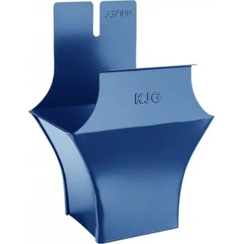 okap Kotlík pozinkovaný hranatý modrý 250/80 mm