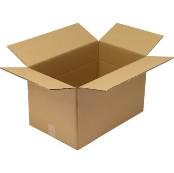 Karton Skládací krabice z vlnité lepenky, 2vrstvá, vnitřní rozměry 540 x 340 x 320 mm, kvalita 2.30BC