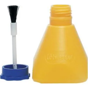 Lhvička na letovací tekutinu s bezpečnostním víčkem žlutá - 284201