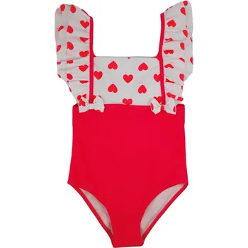 Dámské plavky PLAVKY VE TVARU SRDCE KD006 Růžová 92-98