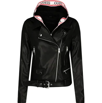 GUESS JEANS Bunda 2v1 | Barva:černý | Velikost:S