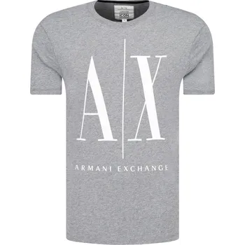 Pánské tričko Armani Exchange Tričko | Barva:šedý | Velikost:L