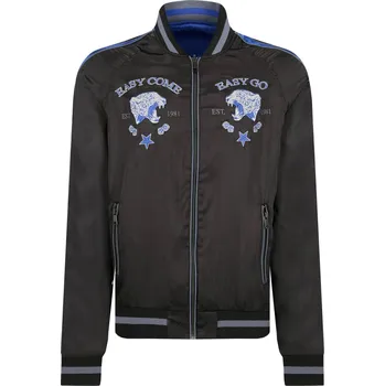 Pánská bunda GUESS JEANS Oboustranná bunda bomber Embro | Barva:černý | Velikost:L