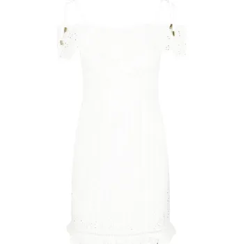 Dámské šaty GUESS JEANS Šaty | Barva:bílý | Velikost:M