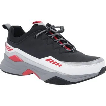 Pánské tenisky HUGO Tenisky block Runn s přídavkem kůže | Barva:černý | Velikost:42