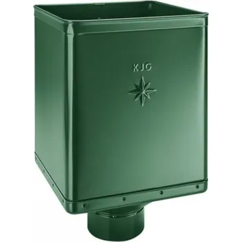 okap Kotlík pozinkovaný mechově zelený 400/150 mm