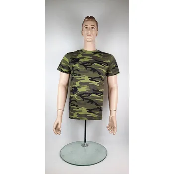 Maskáčové triko krátký rukav CAMOUFLAGE Velikost: XS