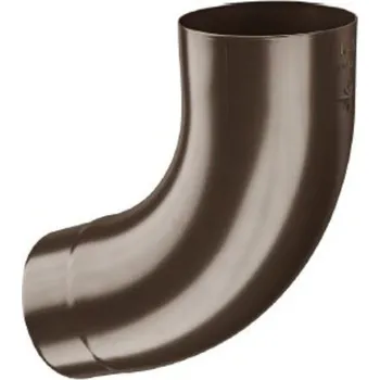 okap Koleno pozinkované hnědé 120/72st. lisované