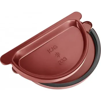 okap Čílko pozinkované ocelově červené 330 mm s gumou