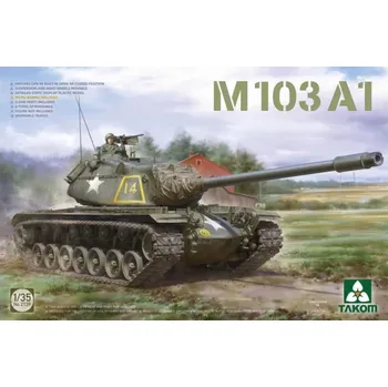 Plastikový model Takom 1/35 M103 A1