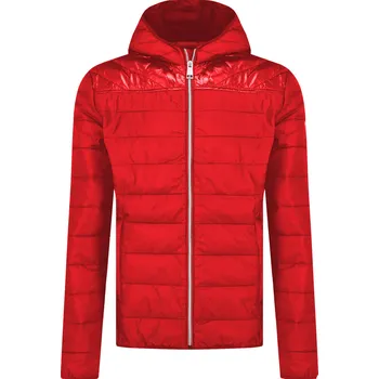 GUESS JEANS Bunda | Barva:červený | Velikost:XL