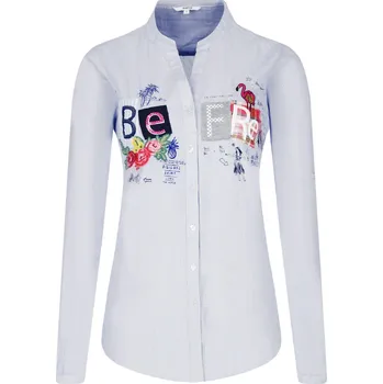 Dámská košile Desigual Košile BE FREE | Barva:modrý | Velikost:S