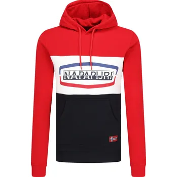 Pánské oblečení Napapijri mikina bogy | Barva:tmavě modrá | Velikost:XXL