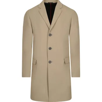 Pánská větrovka HUGO Vlněný kabát Migor2041 | Barva:béžový | Velikost:46