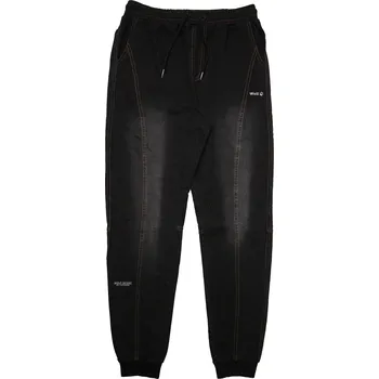 Chlapecké džíny Chlapecké riflové kalhoty, tepláky - Wolf T2262B, černá Barva: Černá, Velikost: 128