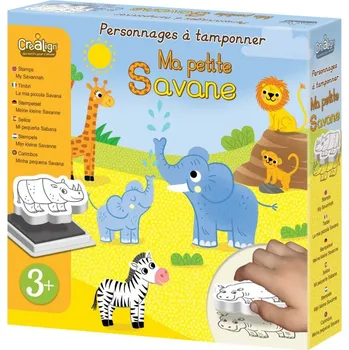 Dětské razítko Créa Lign Pěnová razítka Moje savana
