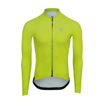 cyklistický dres Pánský dres Kalas Passion Z3 Temps dlouhý rukáv Lime Podkarta: 7