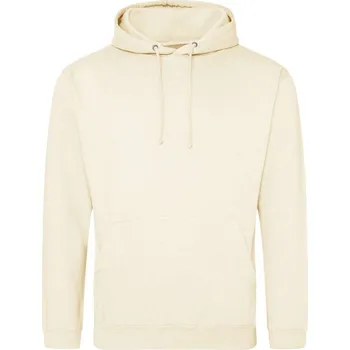 Pánská mikina Just Hoods Mikina s kapucí unisex Just Hoods Krémová S