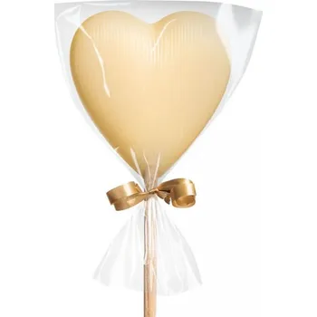 Čokoláda JANEK Bílé čokoládové lízátko srdíčko 13 g