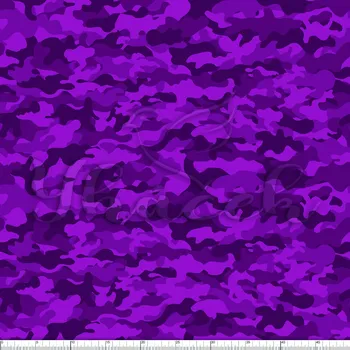 Zakázkový tisk, softshell, kočárkovina... Fialový maskáč Látky k tisku: Kočárkovina