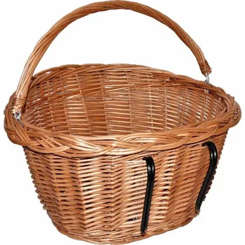 Košík na láhev Košík na kolo proutěný 42x36 cm