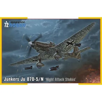 Plastikový model 1:72 Junkers Ju 87D-5/N/D-8 "Night Attack Stukas"