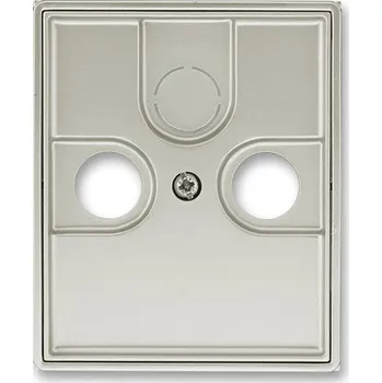 Elektrická zásuvka Kryt zásuvky televizní, rozhlasové (a satelitní) starostříbrná ABB Time 5011E-A00300 32