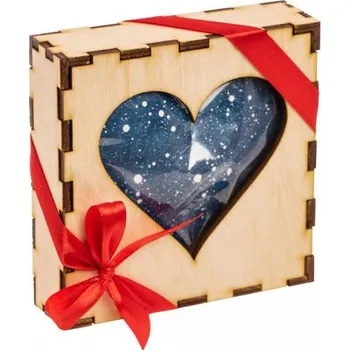 Čokoláda JANEK Jankovo modré srdíčko plněné Lískovkou v krabičce 90 g